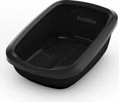 Immagine prodotto di Lettiera per gatti PeeWee EcoGranda XXL aperta + 3 kg di lettiera