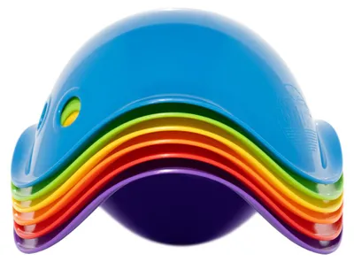 Immagine prodotto di Set di giocattoli Moluk Bilibo - 6 Bilibo Midi - giocattoli colorati e creativi