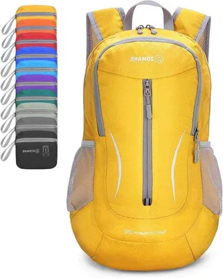 Produktbild von Ultraleicht Faltrucksack 25L, Wasserdichter Rucksack für Wandern und Camping, ideal für Reisen und Outdoor-Aktivitäten