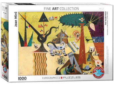 Obrázok produktu pre Puzzle 1000 elementów The Tilled Field Joan Miro