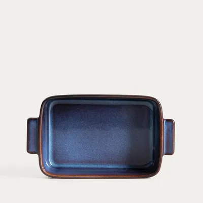Zdjęcie produktu dla HOMLA Naczynie do zapiekania LOSSI prostokątne granatowe 22x12x4 cm