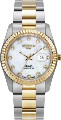 Produktbild von Roamer Damen Uhr Analog Quarz 852844 47 89 20 Amalfi Edelstahl