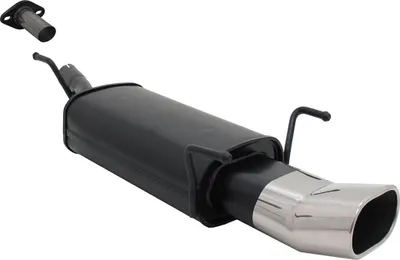 Immagine prodotto di Novus Sport silenziatore di scarico Opel Astra G CC Oval DTM terminale in acciaio inox