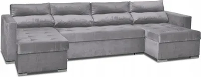 Produktbild von Family Meble Ecksofa Varius Big Schlafsofa Freistehendes Ausklappbares Loungesofa Bequemes Ecksofa zum Entspannen Für Wohnzimmer Schlafzimmer (MON 85)