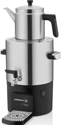 Obrázek produktu pro Korkmaz Elektrický čajovar Samovar Semaver Caysef Inox Matt A841