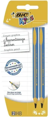 Imagen del producto de Lápices de colores triangulares BIC, paquete de 2 unidades