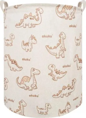 Obrázok produktu pre AKUKU Skladací kôš na hračky s držadlami DINO