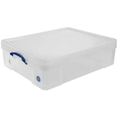 Immagine prodotto di Really Useful Box 70TCL Aufbewahrungsbox 70,0 l transparent 81,0 x 62,0 x 22,5 cm