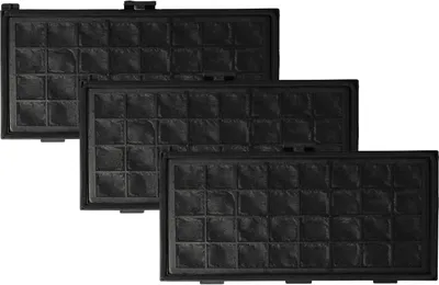 Produktbild von vhbw 2 Staubsaugerfilter Ersatz für Miele SF-AAC30, SF-AH29, SF-AH30 für Staubsauger - HEPA-Filter Schwarz Weiß