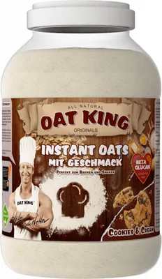 Produktbild von LSP Oat King Instant Flavoured Oats (4000g) Cookies and Cream - Funktionelle Lebensmittel - Superfoods