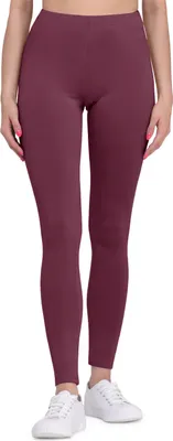 Image de Leggings longs pour femme Bellivalini en viscose BLV50-147 (bordeaux, L)