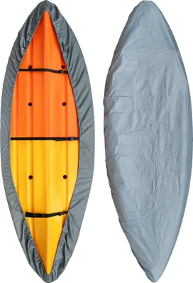 Produktbild von Kajak-Abdeckung, wasserdicht, UV-bestaendig, Kajak-Abdeckung, Outdoor-Kajak-Aufbewahrung, Staubschutz fuer Boot, Kajak, Kanu, SUP, Paddleboard (L)