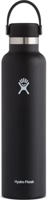 Produktbild von Hydro Flask Standard Mouth Iso-Trinkflasche 706 ml in versch. Farben, Farbe Hydro Flask:Black