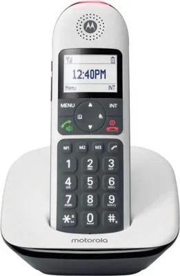 Imagen del producto de MOTOROLA CD5001 Telefono DECT Teclas Grandes Blanc