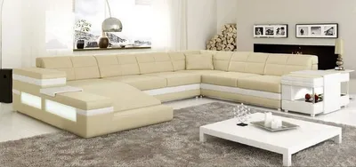Obrázek produktu pro Design Rohového Apartmá Rohová Pohovka Čalounění
