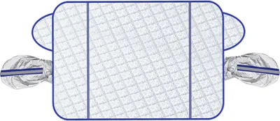 Image de INF Couverture magnétique pour la vitre de la voiture, contre la neige / la glace Bleu