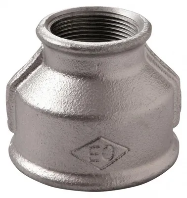 Productafbeelding van Atusa tempergiet reductiemuffer, type 240, verzinkt, 2 stuks