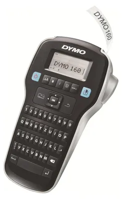 Produktbild von DYMO LabelManager 160 Starter-Set m. 3 D1-Bänder 12mm Azerty