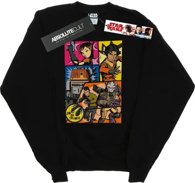 Produktbild von Star Wars - "Rebels" Sweatshirt für Herren BI46779 (XXL) (Schwarz)