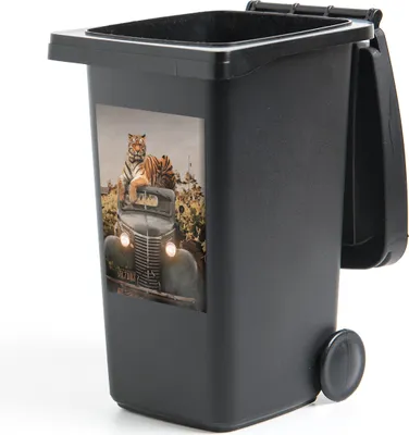 Produktbild von MuchoWow® - Mültonnen-sticker - Sticker - Aufkleber für die Mülltonne