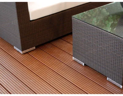Produktbild von Belladoor | 1,83 m | Terrassendiele Bangkirai Braun 27x145x2000 mm, Hartholz Dauerhaftigkeitsklasse 2, fein oder grob geriffelte Wendediele, witterungsbeständig, astfrei, , naturbelassen