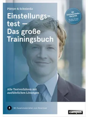 Image de Einstellungstest - Das große Trainingsbuch