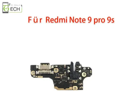 Produktbild von Ladebuchse für Xiaomi Redmi Note 9 Pro / 9s 4G Anschluss Connector Flex USB