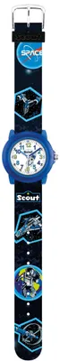 Produktbild von Weltraum Quarzuhr für Jungen aus Kunststoff von Scout