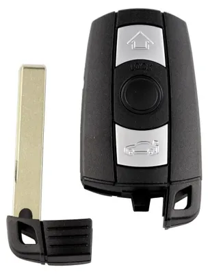 Productafbeelding van Afstandsbediening voor Smart auto, 3 knoppen, ID46 PCF7945 chip, sleutelhouder zonder printplaat