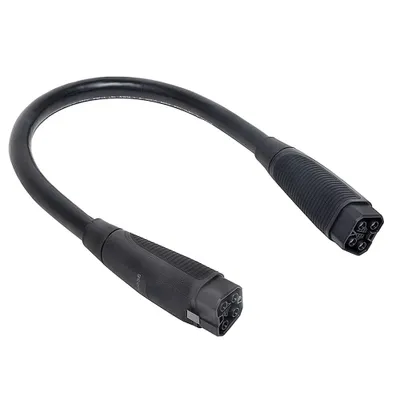 Produktbild von Kabel für externe Batterie (schwarz, 0,75 Meter, für EcoFlow DELTA Pro)