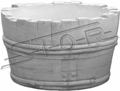 Produktbild von Blumentöpfe Kasten Topf Blumen Töpfe XXL Beton Garten Terrasse Skulptur  S204022