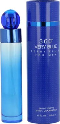 Produktbild von Perry Ellis 360° Very Blue For Men Eau de Toilette für Herren 100 ml