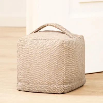 Productafbeelding van Deurstopper Deurstop Deurstopper binnen - Beige - 1 kg - Stof
