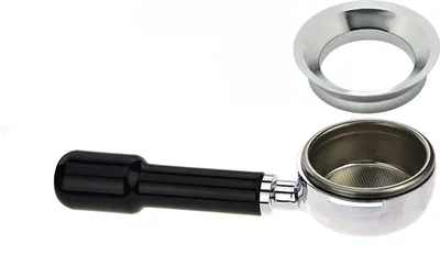 Produktbild von scarlet espresso | Präzisions-Trichter »Barista Cono Competition XL 58 mm« aus Edelstahl für Siebträger Portafilter Dosing Funnel Fülltrichter, Farbe:Silber