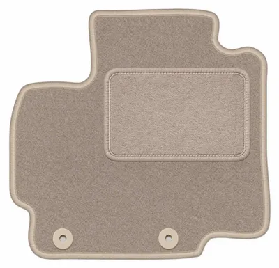 Produktbild von Fahrermatte Velours für Mitsubishi Space Star II 2013- (Schrägheck) – 1-tlg, Beige, passgenau – Wielganizator LUX