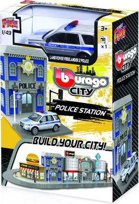Immagine prodotto di Città Bburago 1:43 stazione di polizia