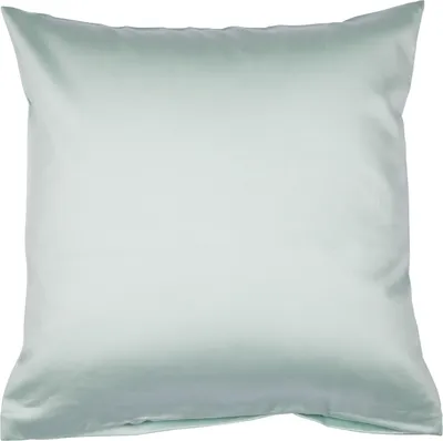 Produktbild von Traumschloss Mako-Satin Kissenbezug 40 x 40 cm jadegrün 100% Mako-Baumwolle, mit Reißverschluss