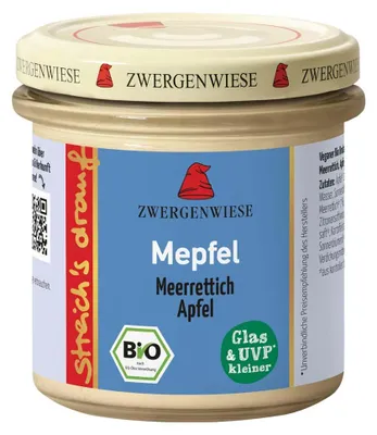 Produktbild von Zwergenwiese  Aufstrich Mepfel (Merrettich-Apfel) - 135g