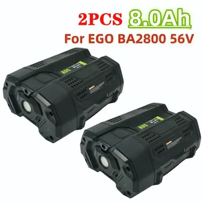 Obrázek produktu pro Náhradní baterie pro elektrické nářadí - 56V Li-Ion baterie - 8,0Ah, vysoká kapacita - sada 2 kusů - kompatibilní s modely BA2800, BA2800T, BA4200, CS1604, CS1804, CS1403