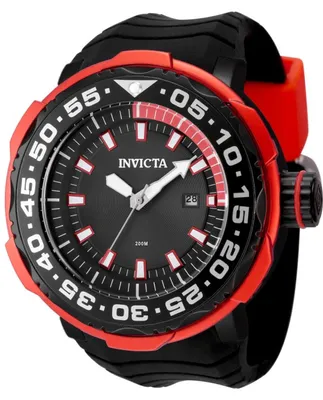 Obrázek produktu pro Invicta Pro Diver - Ocean Voyage 48341 Pánské Hodinky - Quartz Hnutí - Nerezová Ocel s Černým Ciferníkem - 52 mm