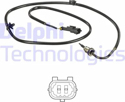 Produktbild von DELPHI TS30179 Abgastemperatursensor für OPEL Corsa D Schrägheck (S07) 1mm