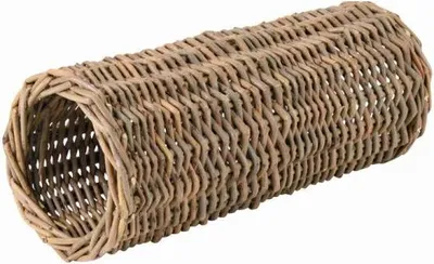 Produktbild von TRIXIE Tunnel, Hamster, Weide, Ø 10 x 25 cm