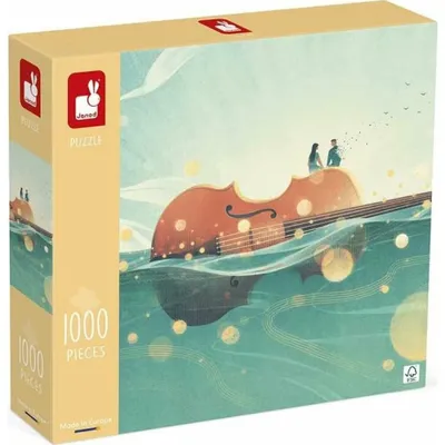 Produktbild von JANOD Schwebende Violine Puzzle 1000 Teile