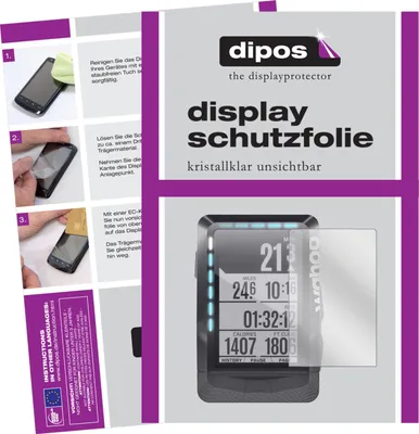 Produktbild von 3x Schutzfolie für Wahoo Elemnt GPS klar Displayschutzfolie Folie Display Schutz dipos