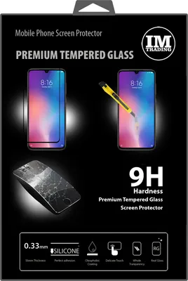 Produktbild von cofi1453® 5D Schutz Glas kompatibel mit Xiaomi Mi 9 Curved Panzer Folie Vollständig Klebend und Abdeckung