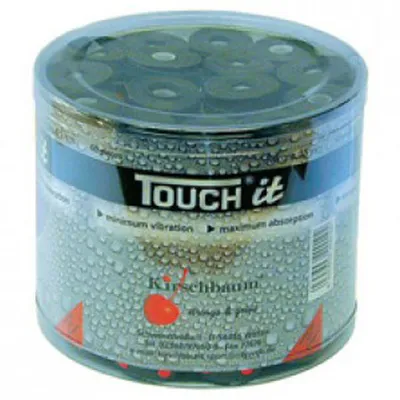 Produktbild von Kirschbaum Touch it Overgrip 60er schwarz Tennisgriffbänder