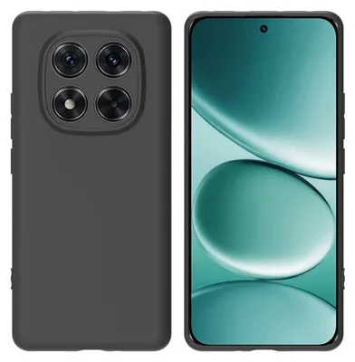 Produktbild von Handyhülle für Xiaomi Redmi Note 15 Pro 4G Silikon TPU Stoßfest Flexibel Schwarz