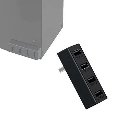 Zdjęcie produktu dla Koncentrator USB 2.0 4 portowy do xbox series x s przedłużacz