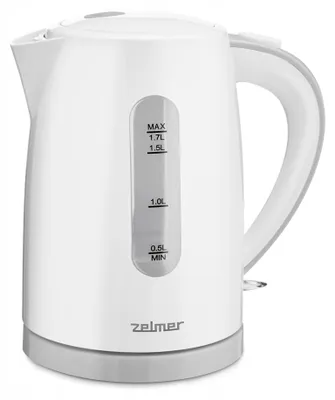 Obrázok produktu pre Zelmer, kanvica na vodu, 1850-2200 W, objem 1,7 litra, automatické vypnutie, otočná základňa