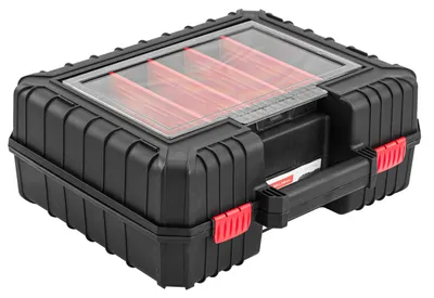 Productafbeelding van Koffer/opbergkist voor elektrisch gereedschap met organizer en 4 compartimenten, heavy-duty, model 40 van Kistenberg